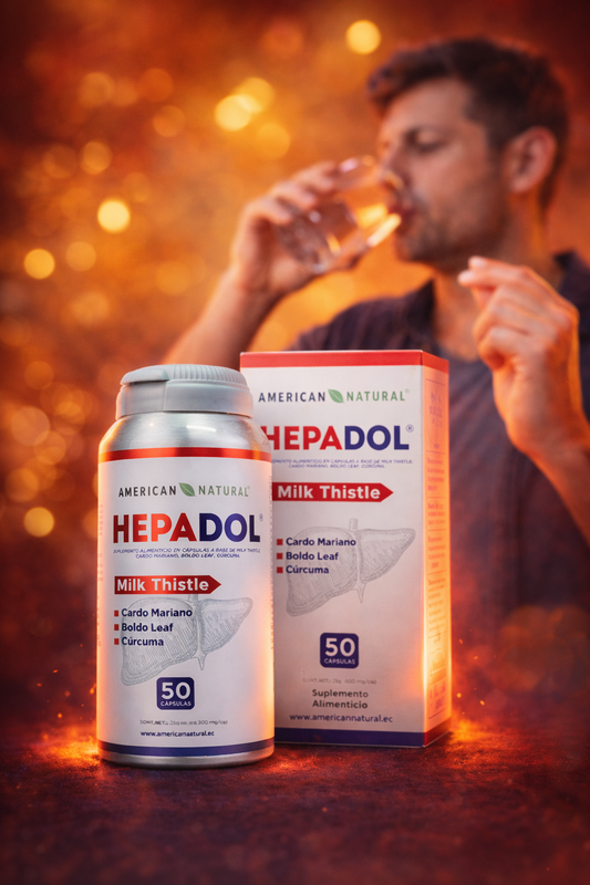 HEPADOL SILIMARINA + Q10 CAPSULAS X50 AMERICAN NATURAL
